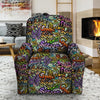 Airbrush Graffiti Print Recliner Cover-grizzshop