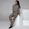 Airbrush Graffiti Print Women's Joggers-grizzshop