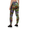 Airbrush Graffiti Print Women's Leggings-grizzshop