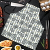 Airplane Luggage Pattern Print Men's Apron-grizzshop