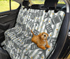 Airplane Luggage Pattern Print Pet Car Seat Cover-grizzshop