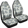 Airplane Luggage Pattern Print Universal Fit Car Seat Covers-grizzshop