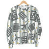 Airplane Luggage Pattern Print Women's Sweatshirt-grizzshop