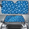 Airplane Pattern Print Car Sun Shade-grizzshop