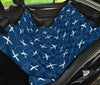 Airplane Print Pattern Pet Car Seat Cover-grizzshop