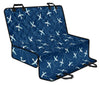 Airplane Print Pattern Pet Car Seat Cover-grizzshop