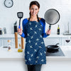 Airplane Print Pattern Women's Apron-grizzshop