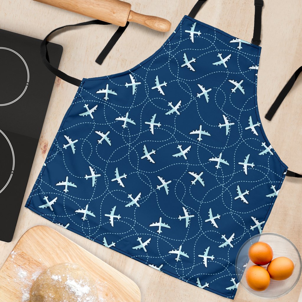 Airplane Print Pattern Women's Apron-grizzshop