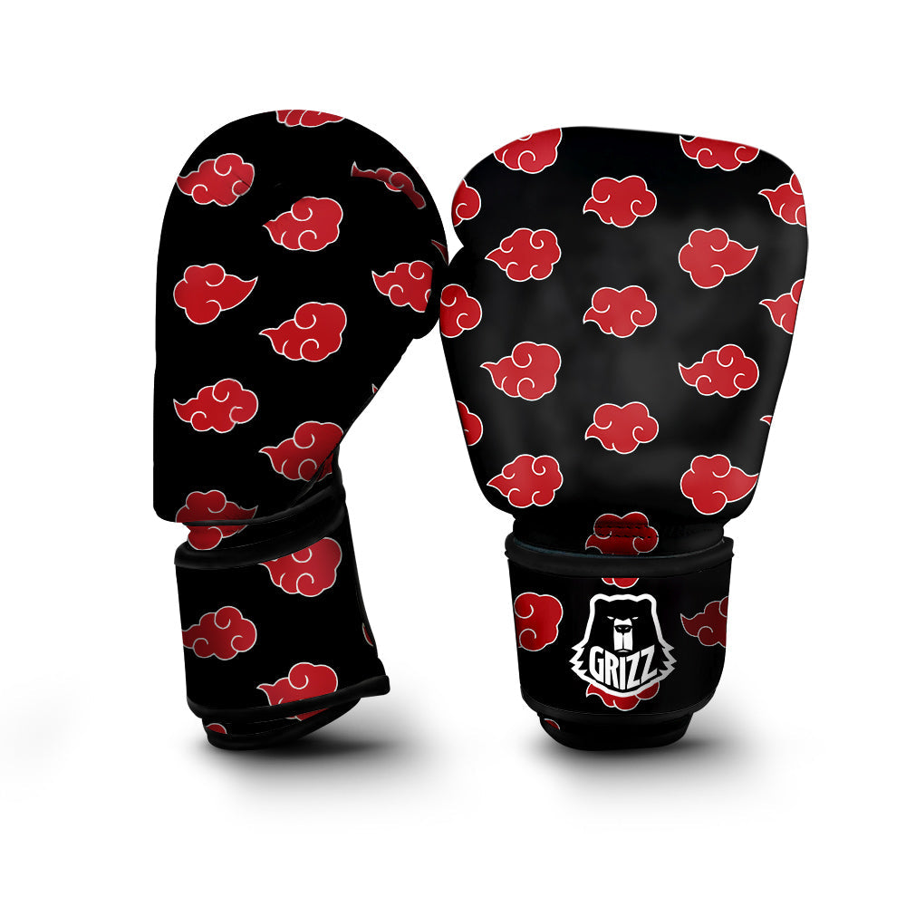 Akatsuki Print Pattern Boxing Gloves-grizzshop