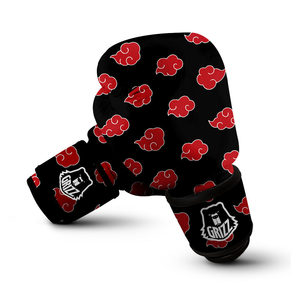 Akatsuki Print Pattern Boxing Gloves-grizzshop