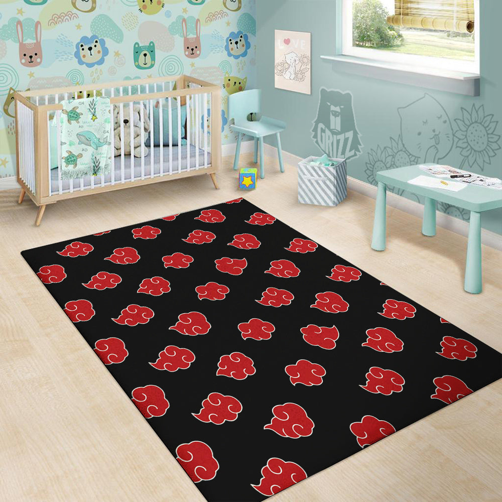 Akatsuki Print Pattern Floor Mat-grizzshop