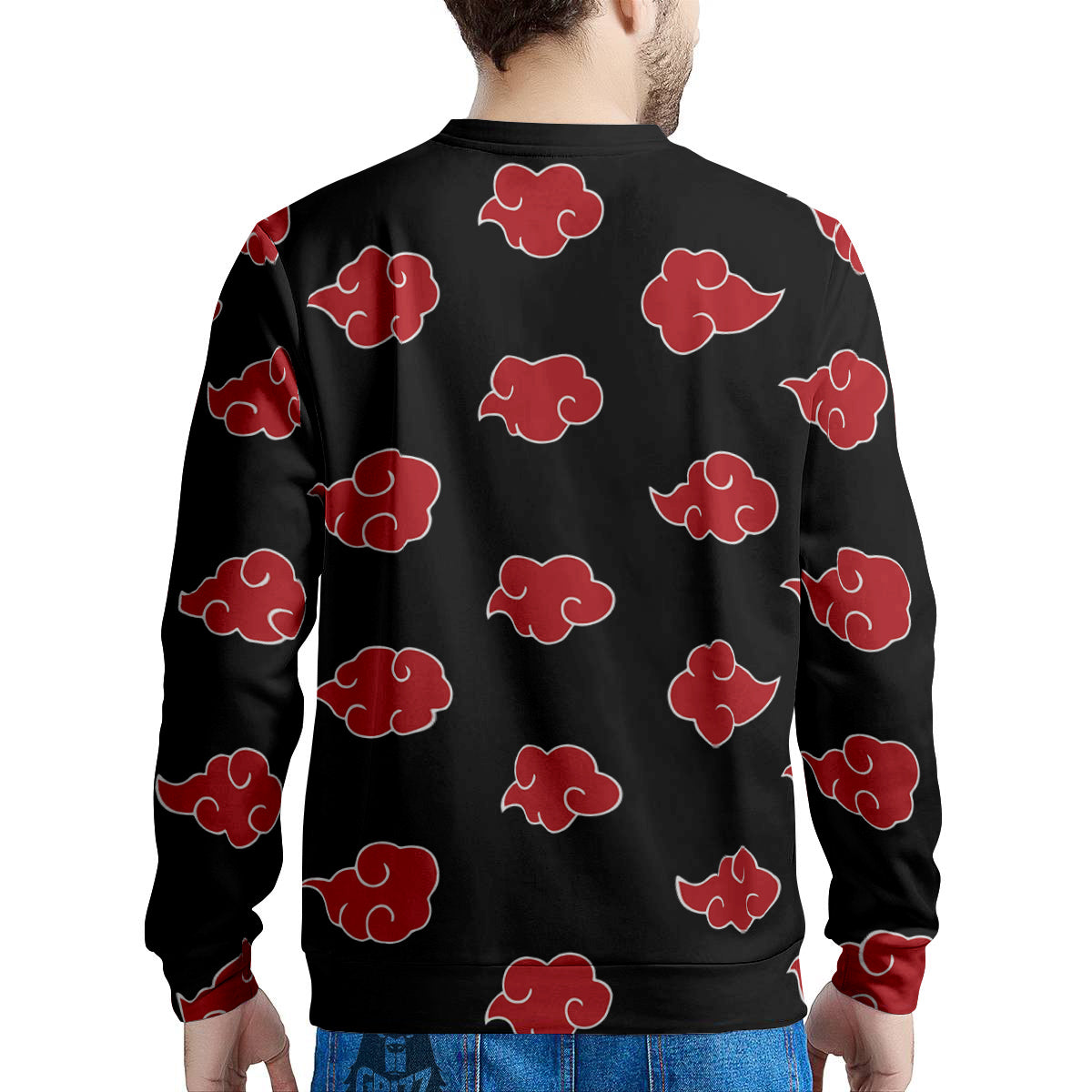 Akatsuki Print Pattern Men's Sweatshirt-grizzshop