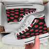 Akatsuki Print Pattern White High Top Shoes-grizzshop