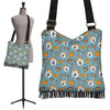 Akita Dog Pattern Print Crossbody Bags-grizzshop