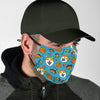 Akita Dog Pattern Print Face Mask-grizzshop