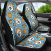 Akita Dog Pattern Print Universal Fit Car Seat Cover-grizzshop