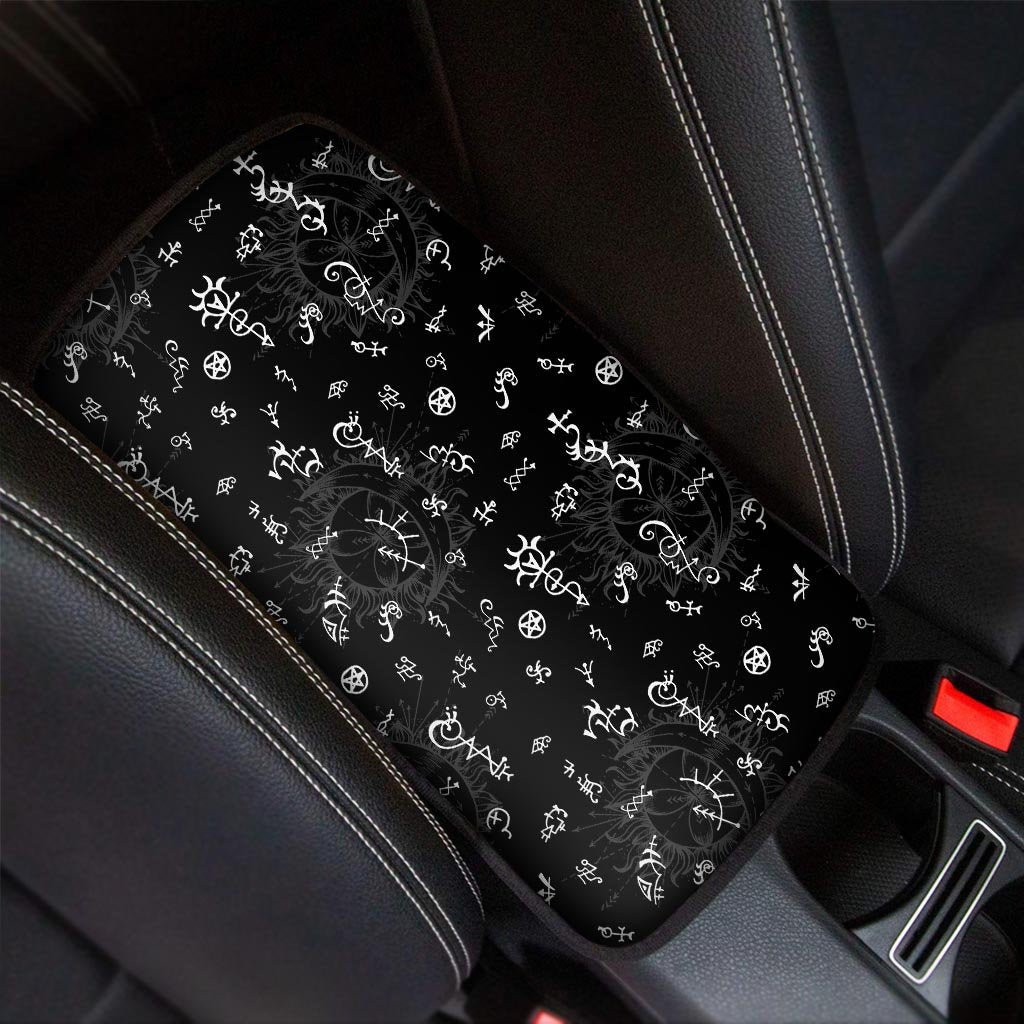 Alchemy Gothic Witch Car Console Cover-grizzshop