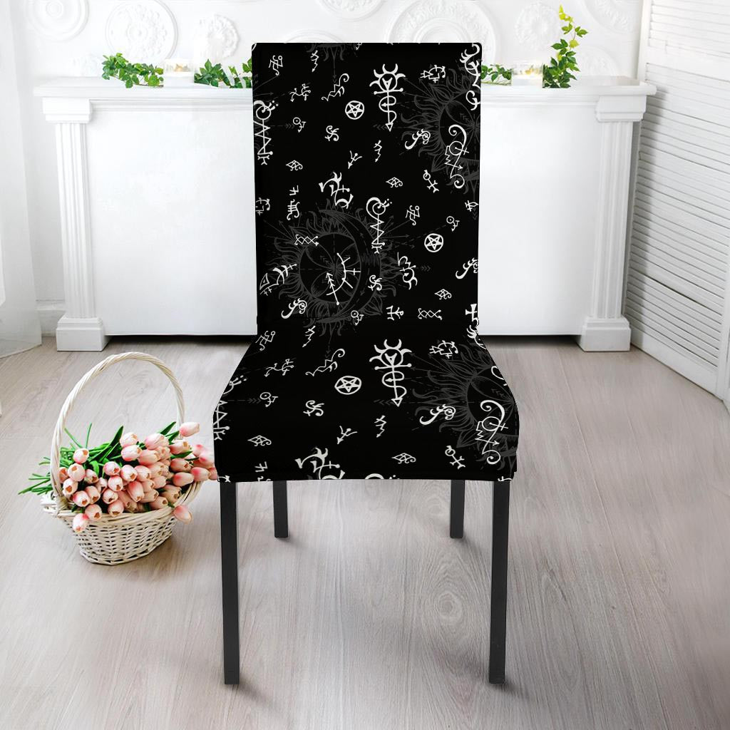 Alchemy Gothic Witch Chair Cover-grizzshop