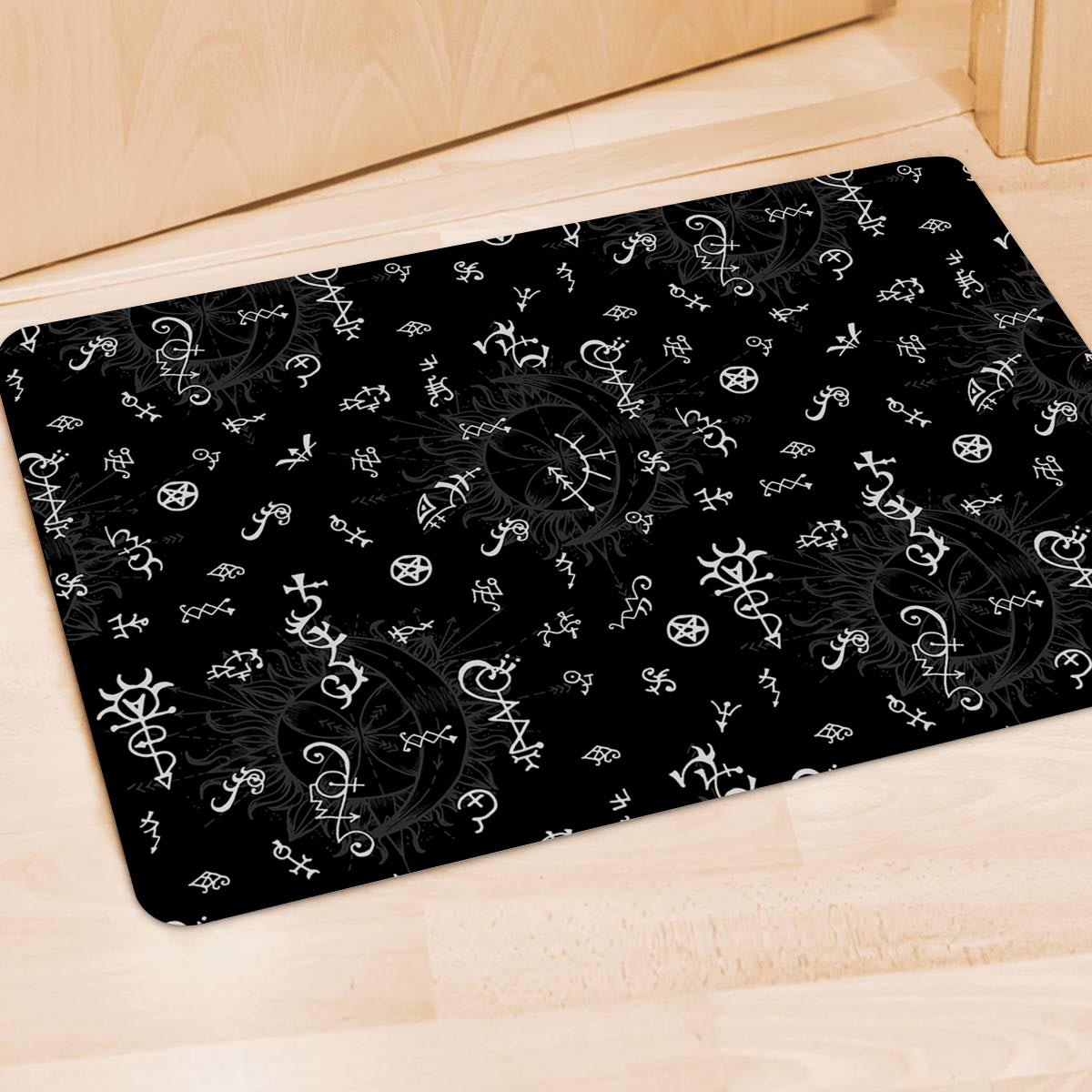 Alchemy Gothic Witch Door Mat-grizzshop