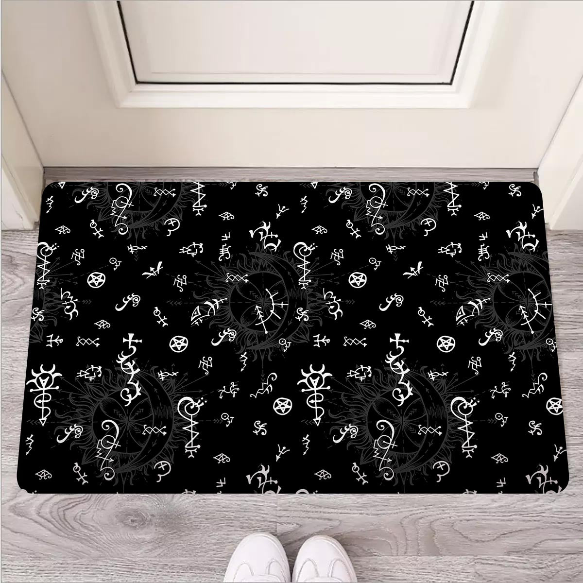 Alchemy Gothic Witch Door Mat-grizzshop