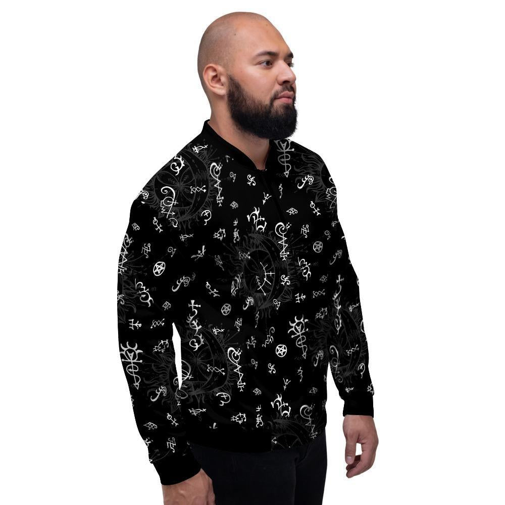 Alchemy Gothic Witch Men's Bomber Jacket-grizzshop