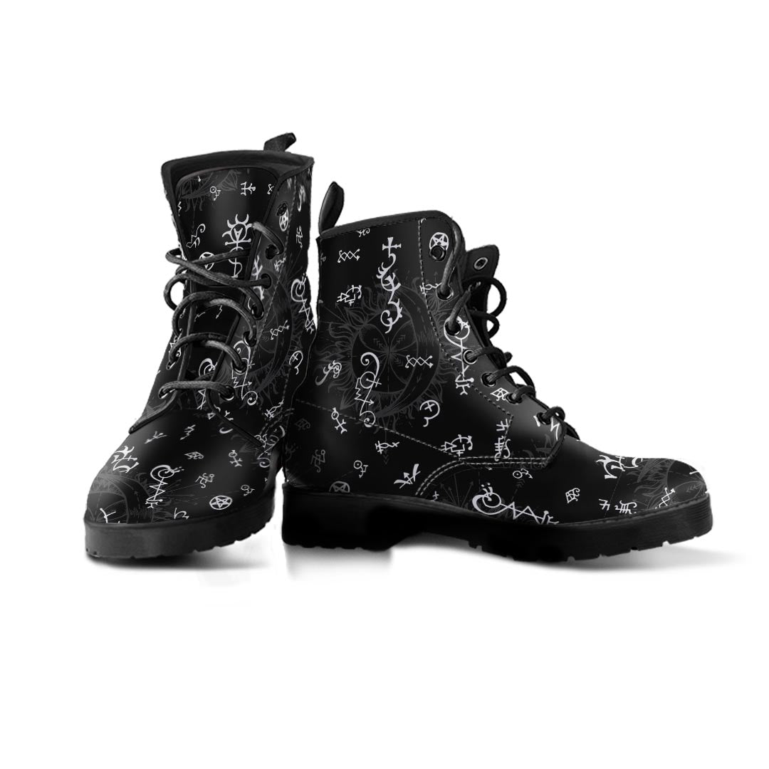 Alchemy Gothic Witch Men's Boots-grizzshop