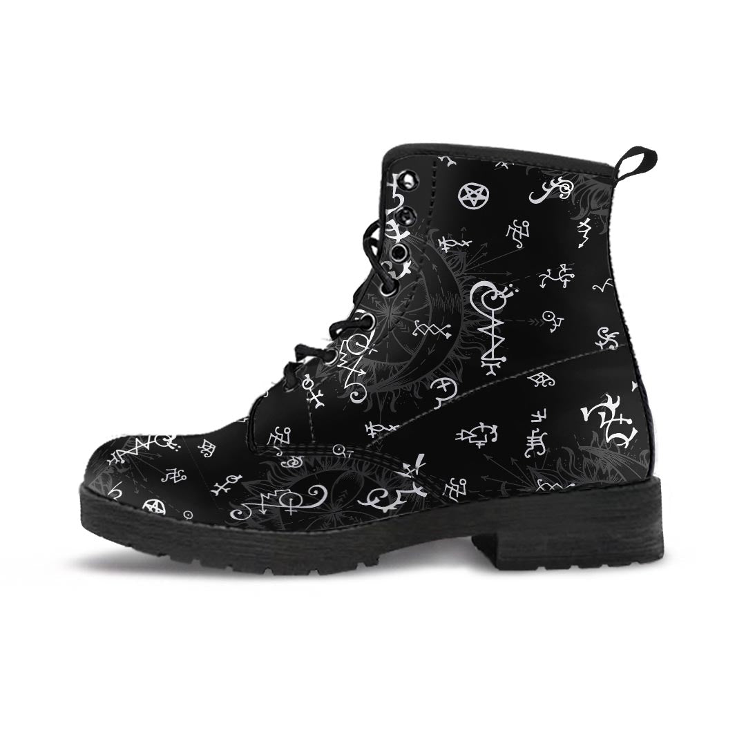 Alchemy Gothic Witch Men's Boots-grizzshop