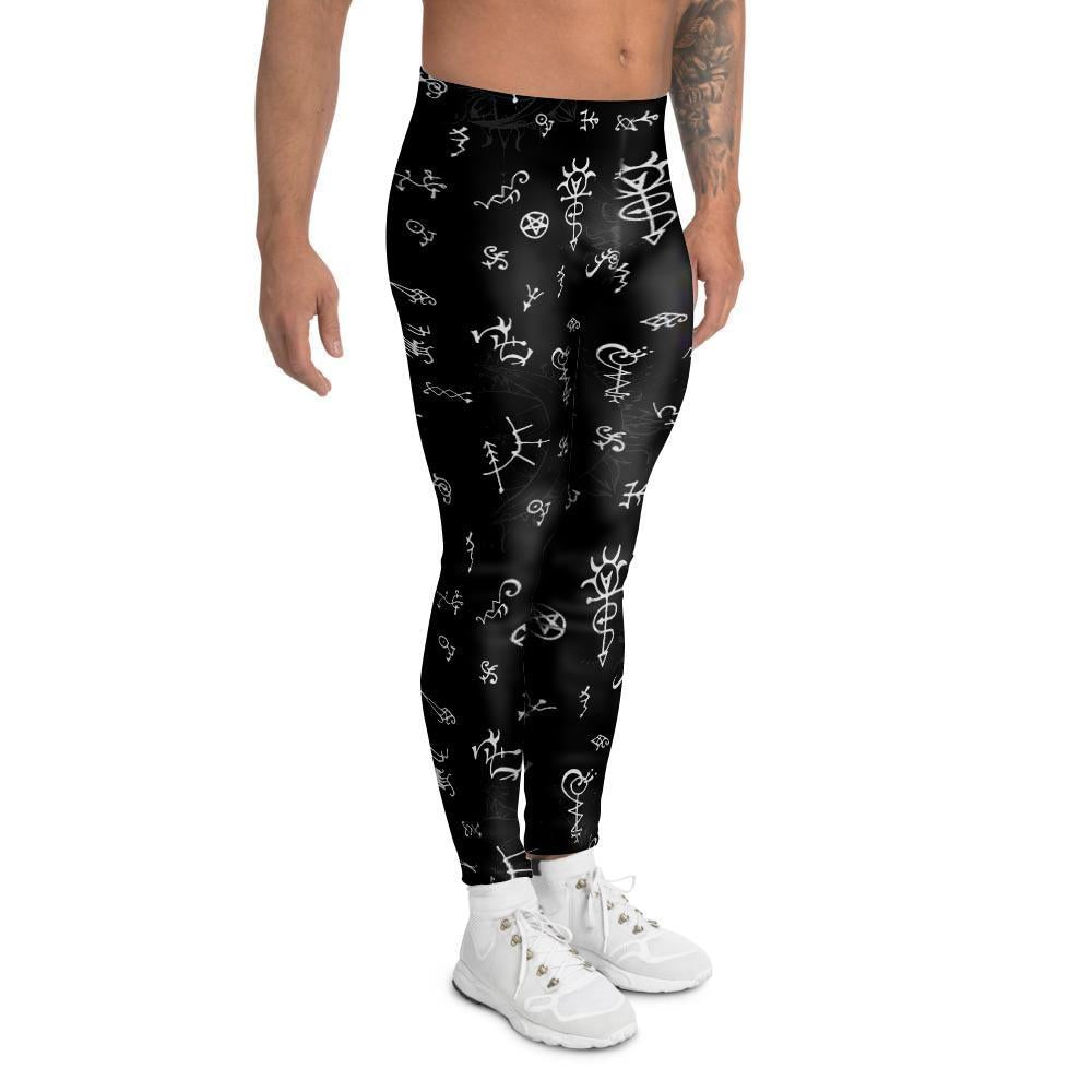 Alchemy Gothic Witch Men's Leggings-grizzshop