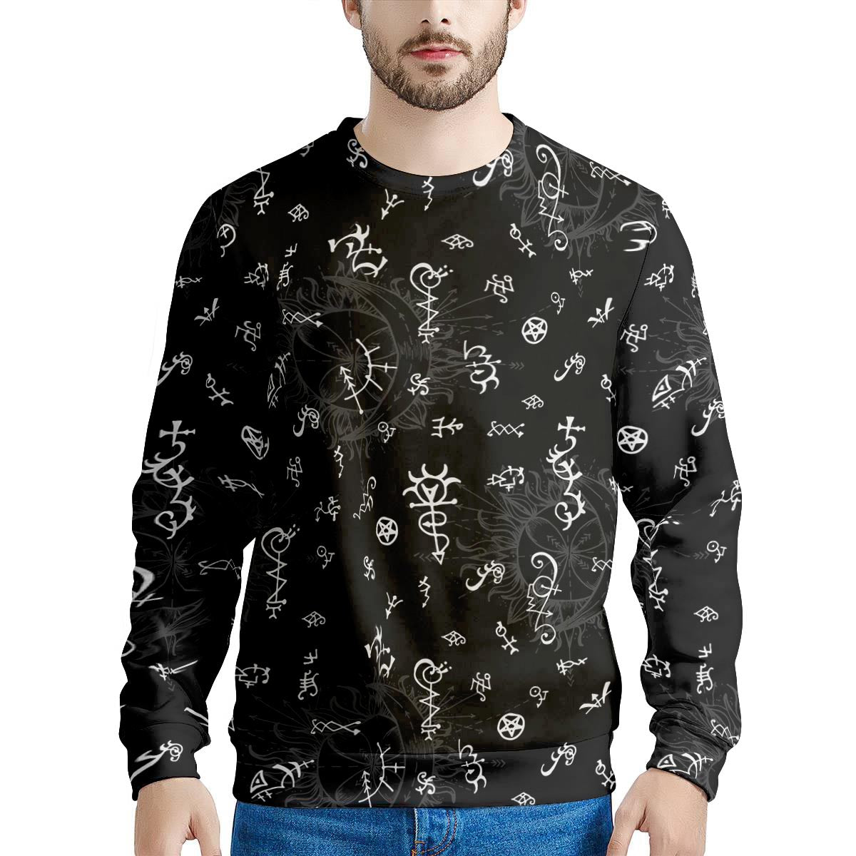 Alchemy Gothic Witch Men's Sweatshirt-grizzshop