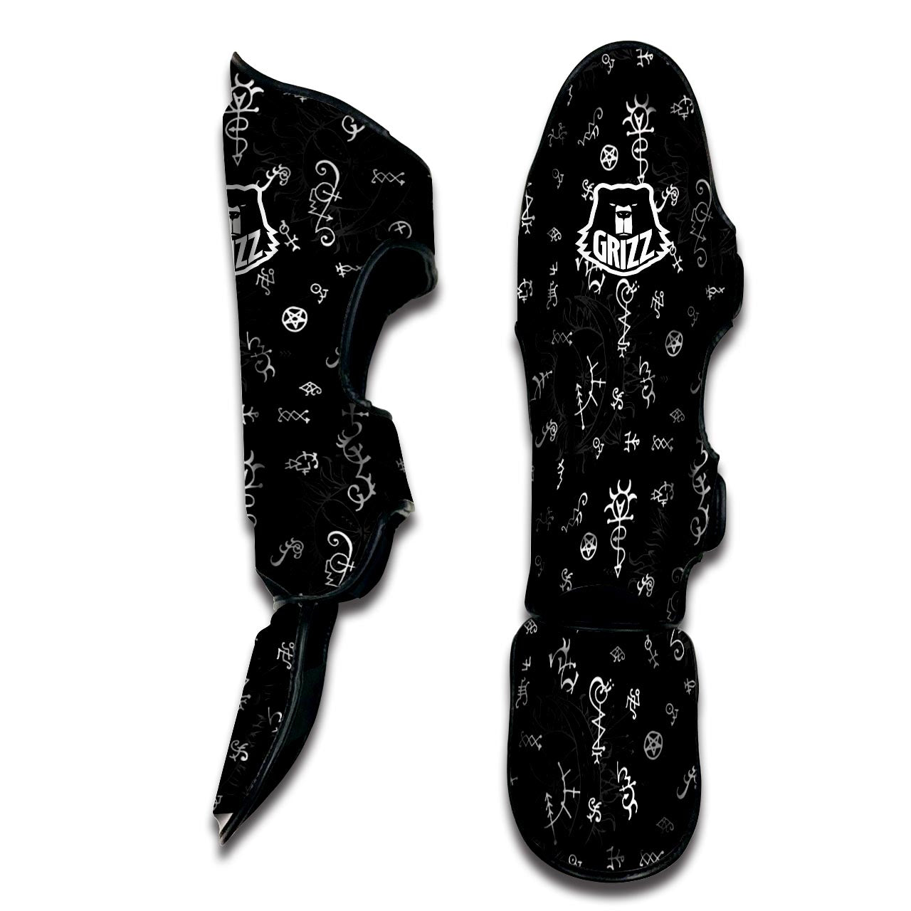 Alchemy Gothic Witch Muay Thai Shin Guard-grizzshop