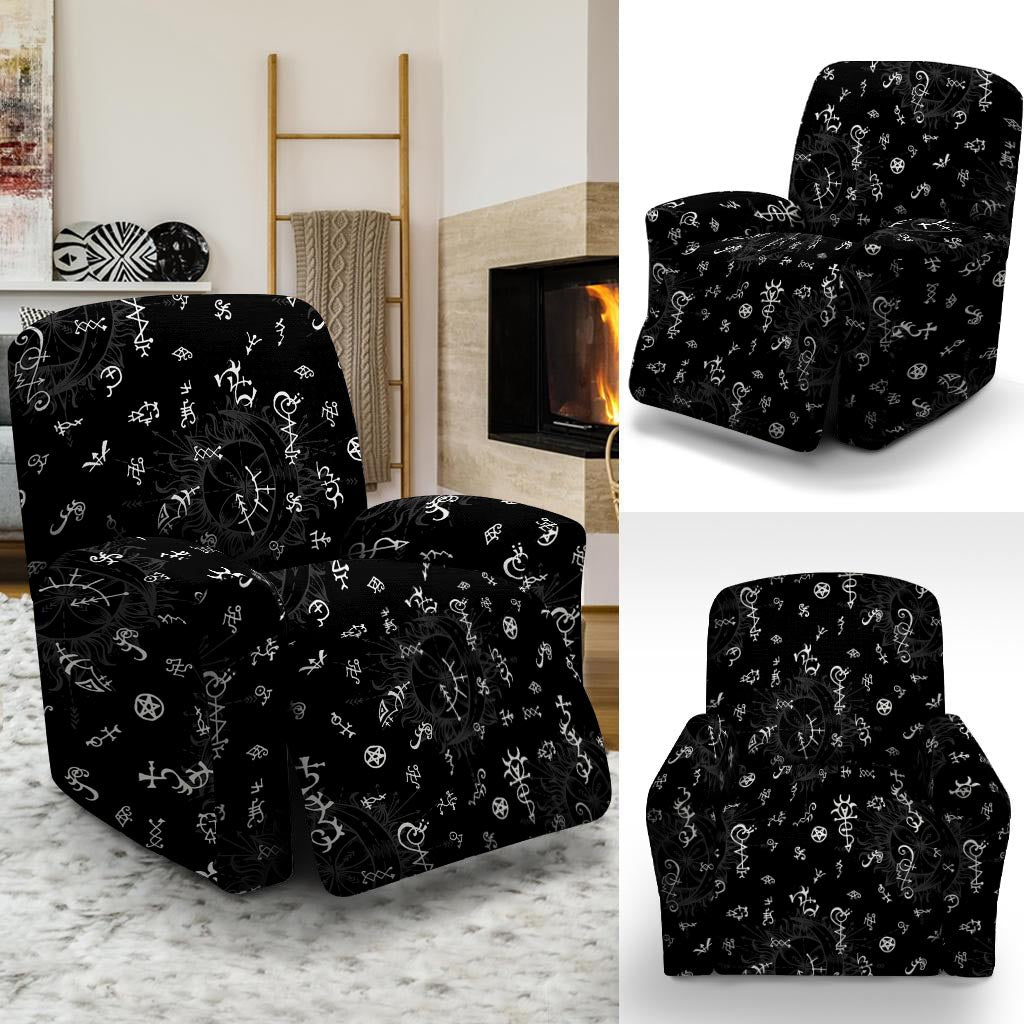 Alchemy Gothic Witch Recliner Cover-grizzshop