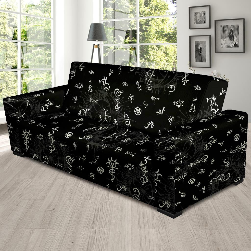 Alchemy Gothic Witch Sofa Cover-grizzshop