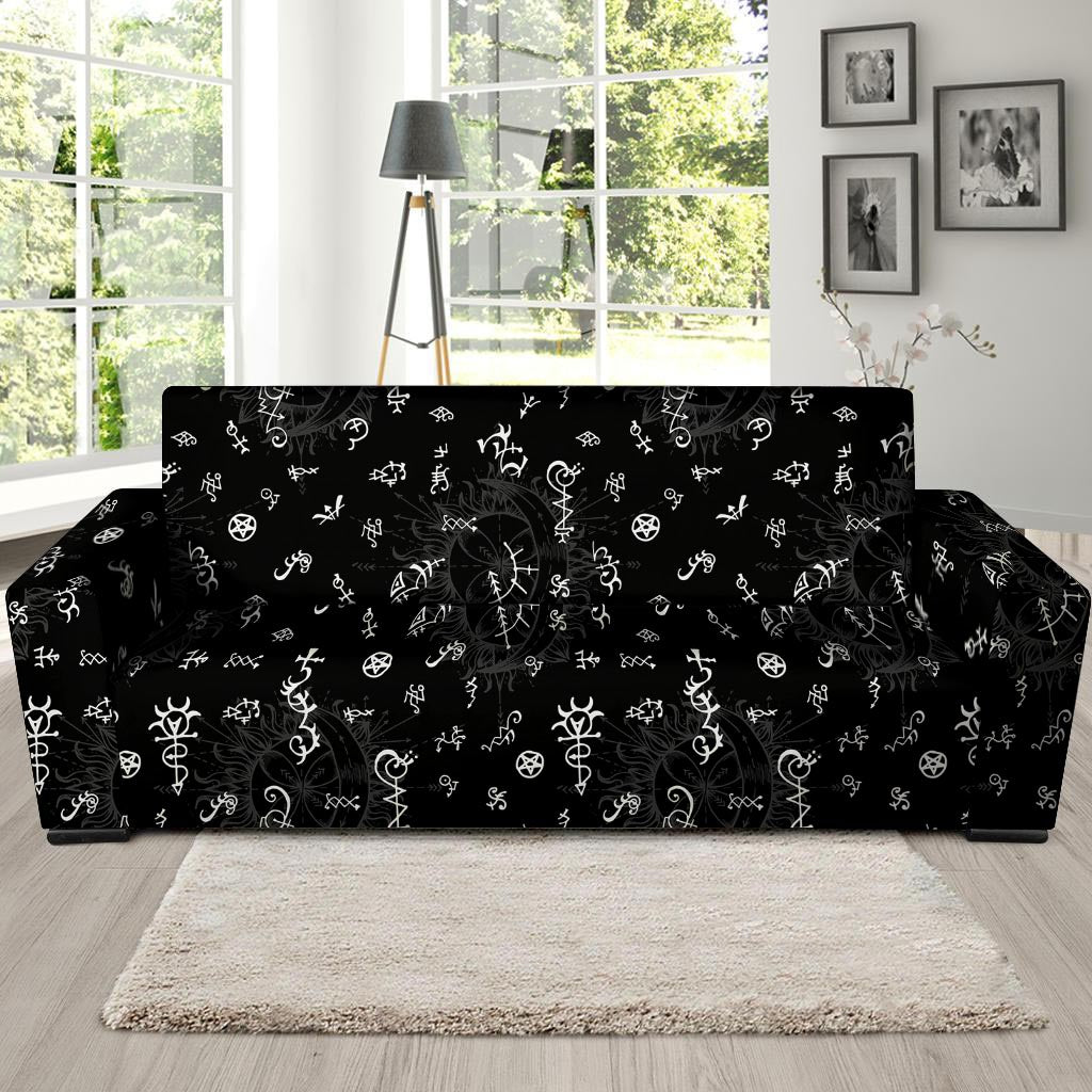 Alchemy Gothic Witch Sofa Cover-grizzshop