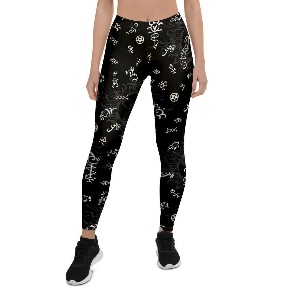 Alchemy Gothic Witch Women's Leggings-grizzshop