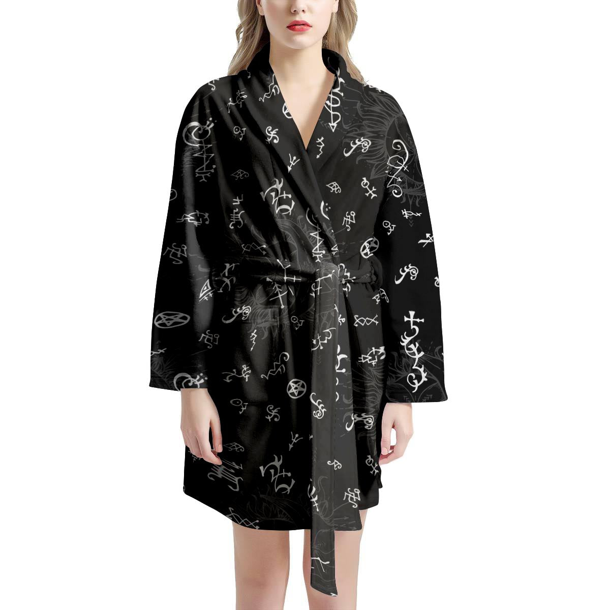 Alchemy Gothic Witch Women's Robe-grizzshop