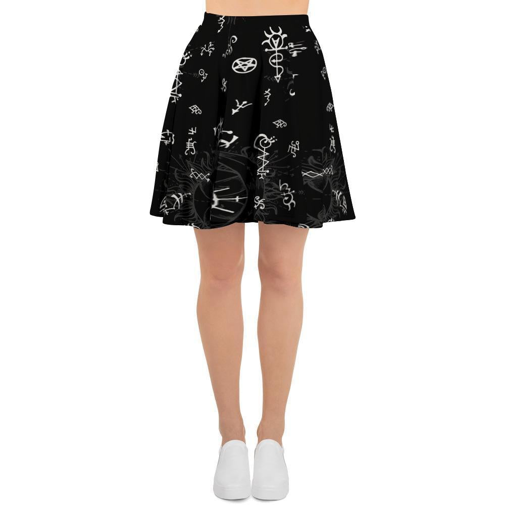 Alchemy Gothic Witch Women's Skirt-grizzshop