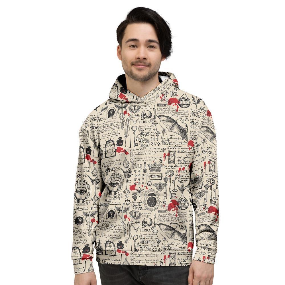 Alchemy Witchcraft Gothic Men's Hoodie-grizzshop