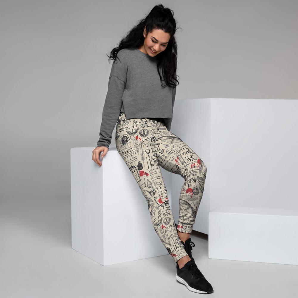 Alchemy Witchcraft Gothic Women's Joggers-grizzshop