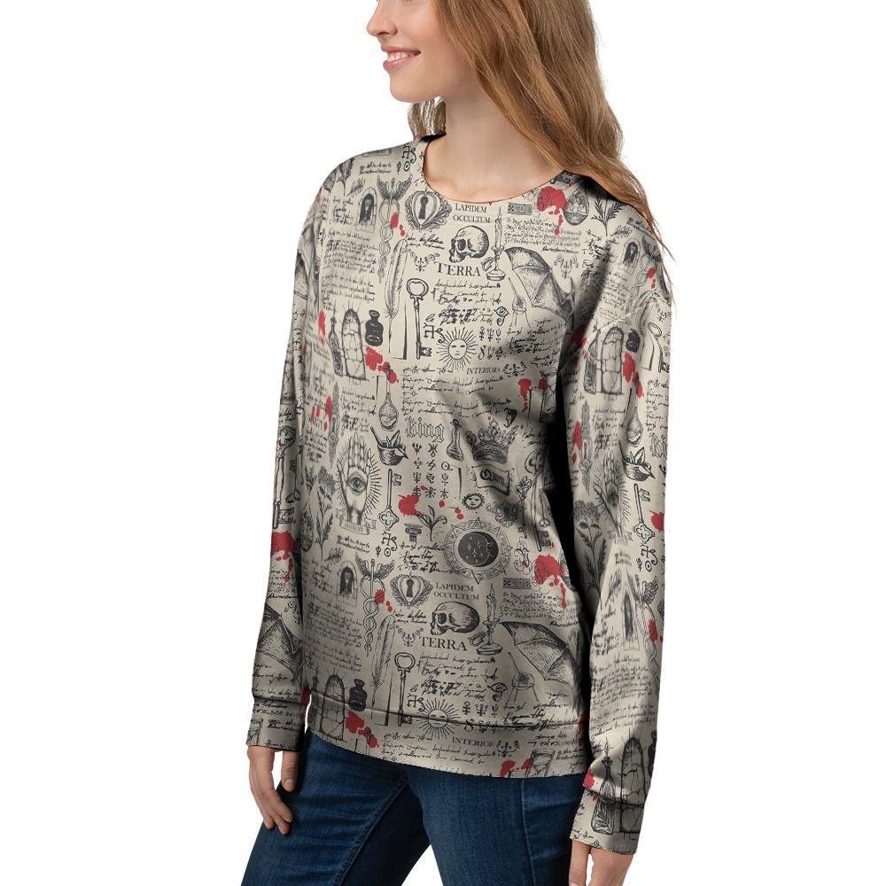 Alchemy Witchcraft Gothic Women's Sweatshirt-grizzshop