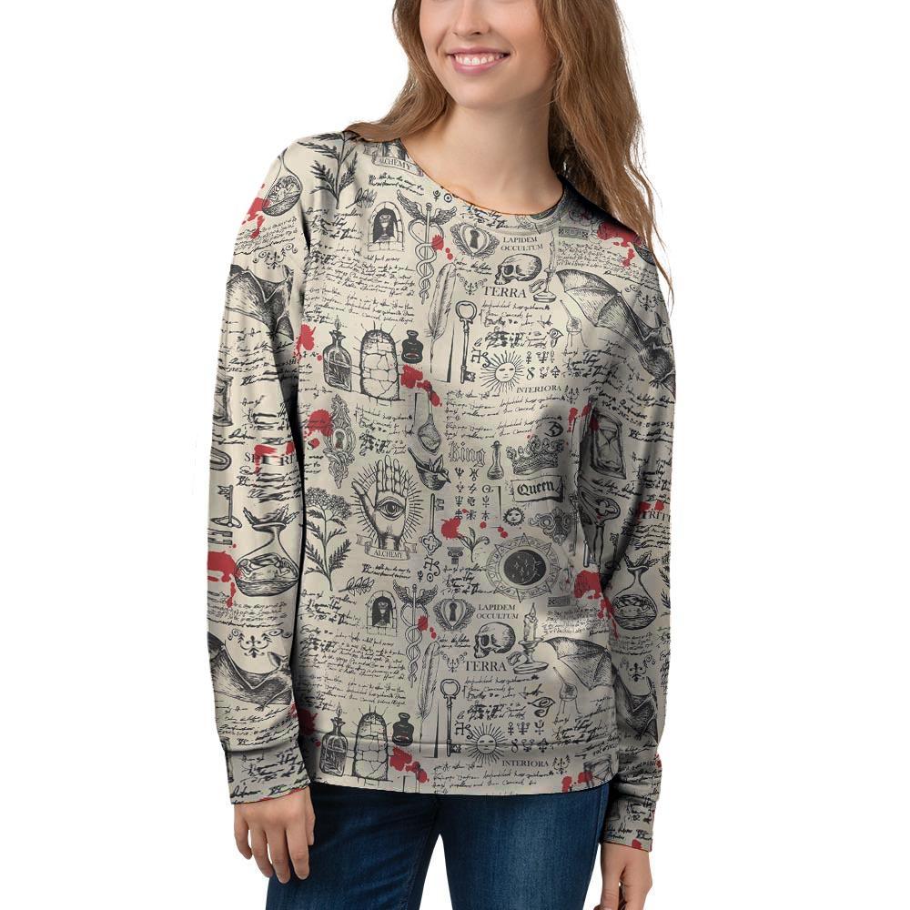 Alchemy Witchcraft Gothic Women's Sweatshirt-grizzshop