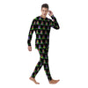 Alien And UFO Trippy Print Pattern Men's Pajamas-grizzshop