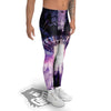 Alien Invasion Print Men's Leggings-grizzshop