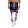 Alien Invasion Print Men's Leggings-grizzshop