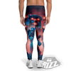 Alien Robot In the battlefield Men's Leggings-grizzshop