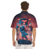 Alien Robot In the battlefield Men's Short Sleeve Shirts-grizzshop