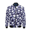 Alien Ufo Pattern Print Men's Bomber Jacket-grizzshop