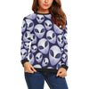 Alien Ufo Pattern Print Women's Sweatshirt-grizzshop