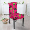 Alien Ufo Pink Pattern Print Chair Cover-grizzshop