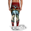 Aliens Area 51 Print Men's Leggings-grizzshop