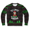 All I Want For Christmas is Anime Ugly Christmas Sweater-grizzshop